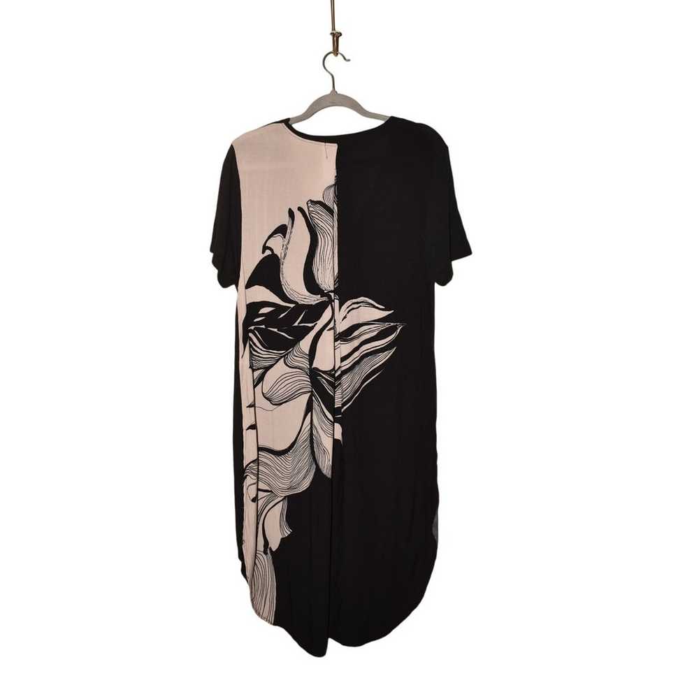 T.LA ANTHROPOLOGIE $98 Woven V-Neck Tunic Dress B… - image 4