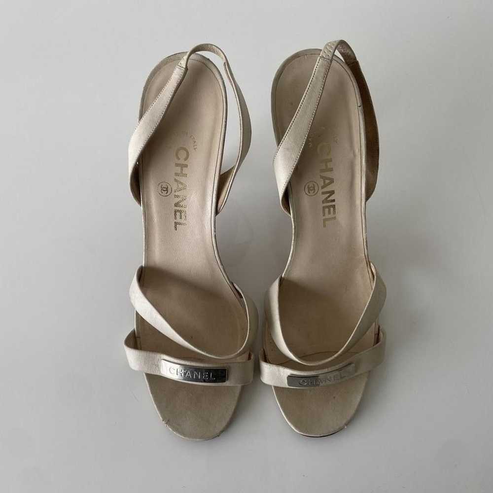 Chanel Vintage Chanel Slingback Sandal Heels - image 2