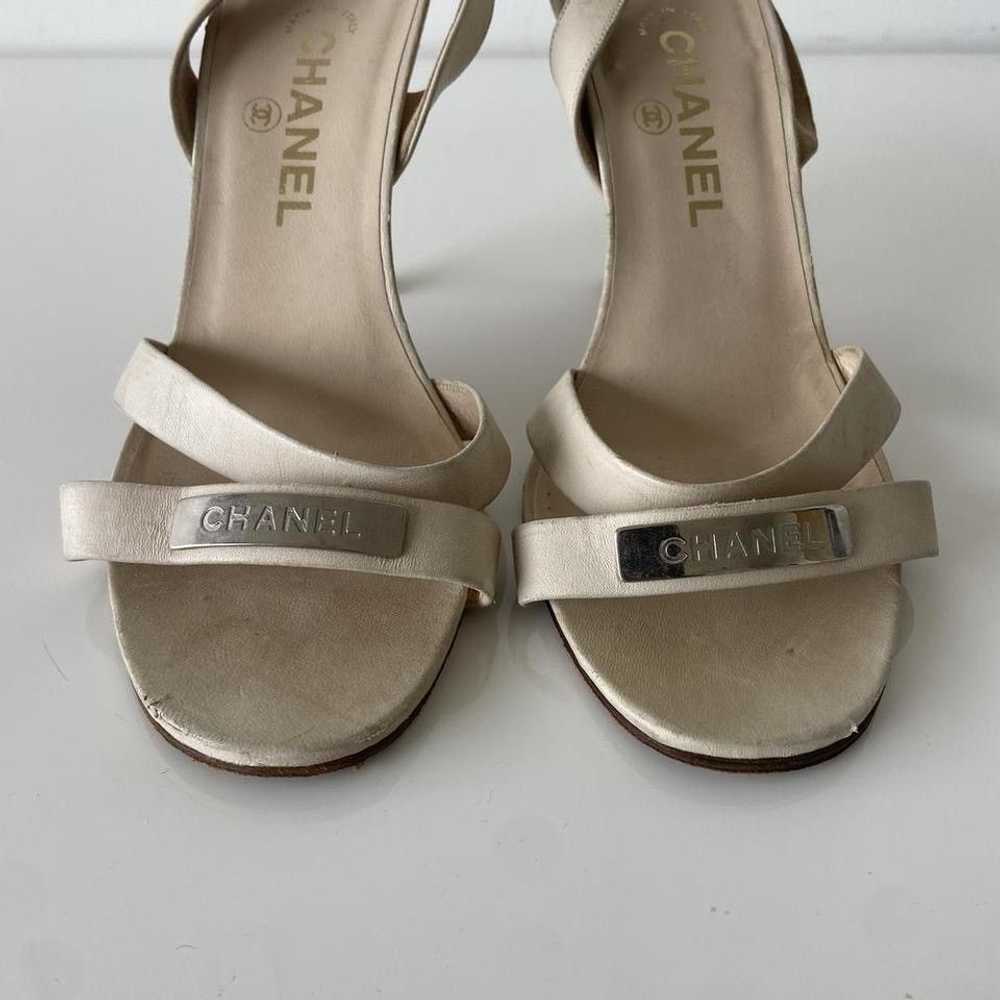 Chanel Vintage Chanel Slingback Sandal Heels - image 3