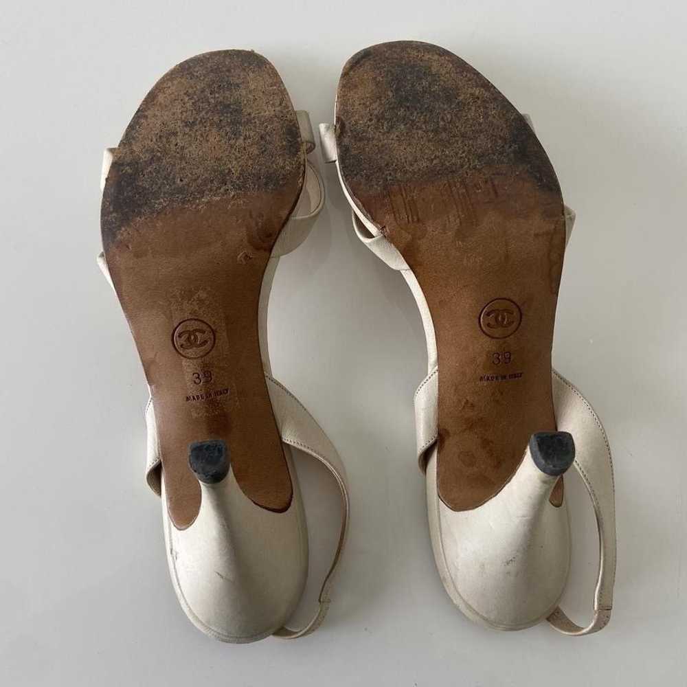 Chanel Vintage Chanel Slingback Sandal Heels - image 6