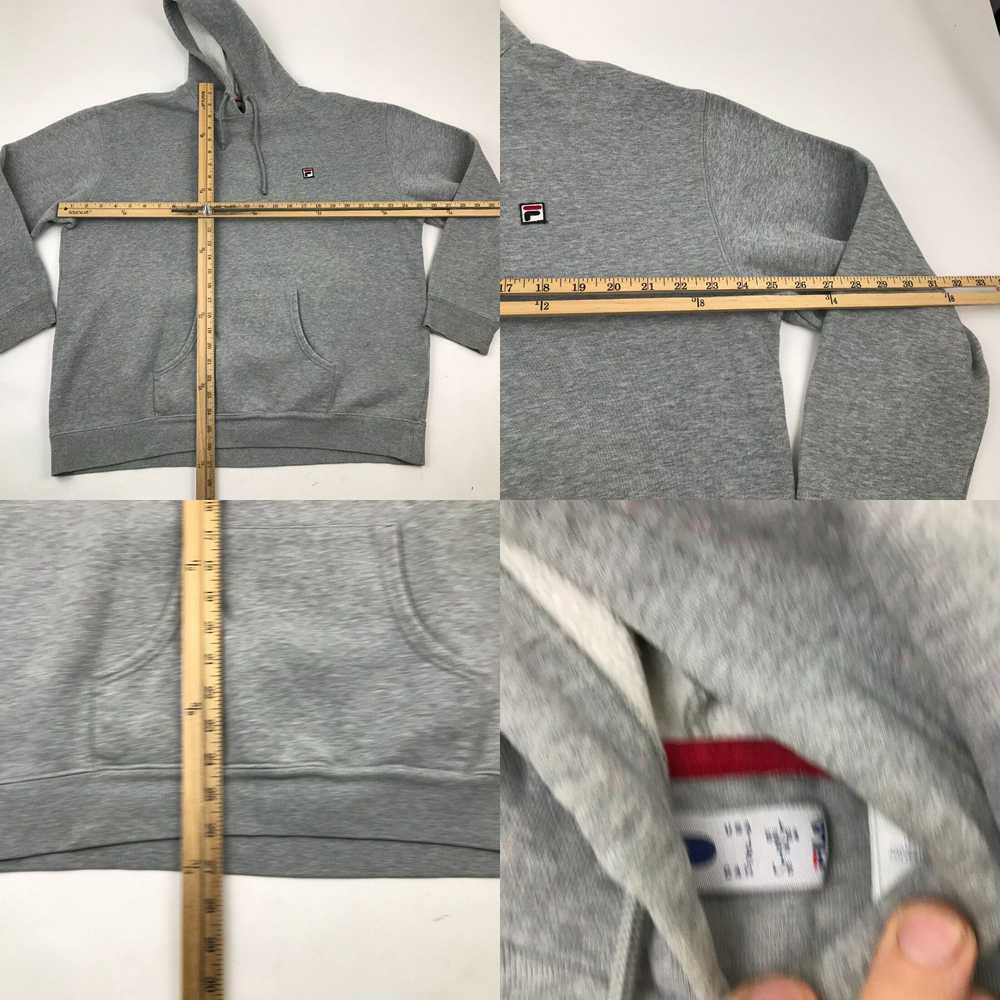 Fila Fila Sweater Hoodie Size Large L Gray Pullov… - image 4