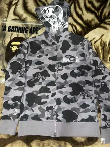 Bape BAPE URSUS CAMO FULL ZIP HOODIE