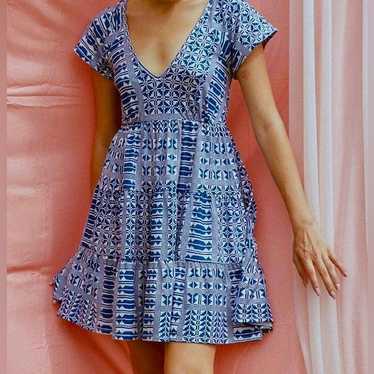 Urban Outfitters Julia Tiered Ruffle Dress