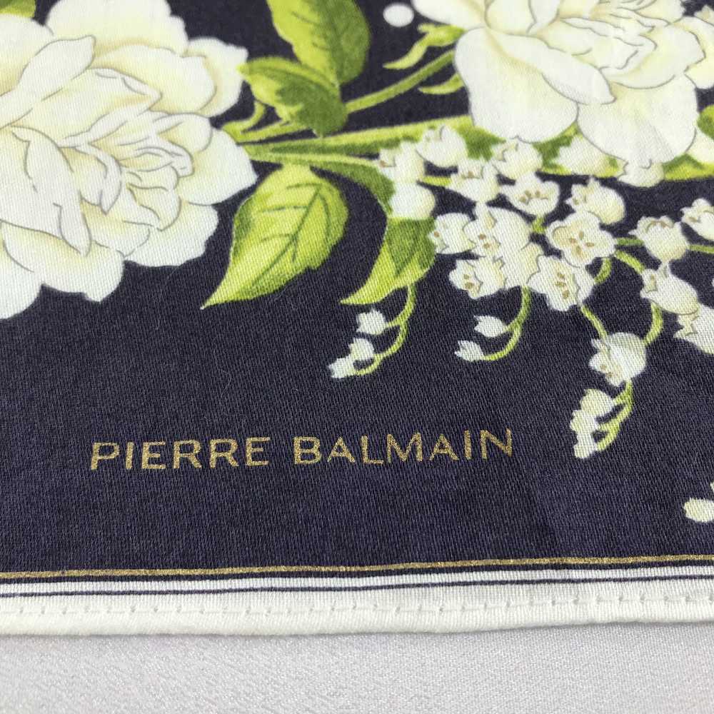 Pierre Balmain × Vintage Pierre Balmain Floral Ha… - image 3