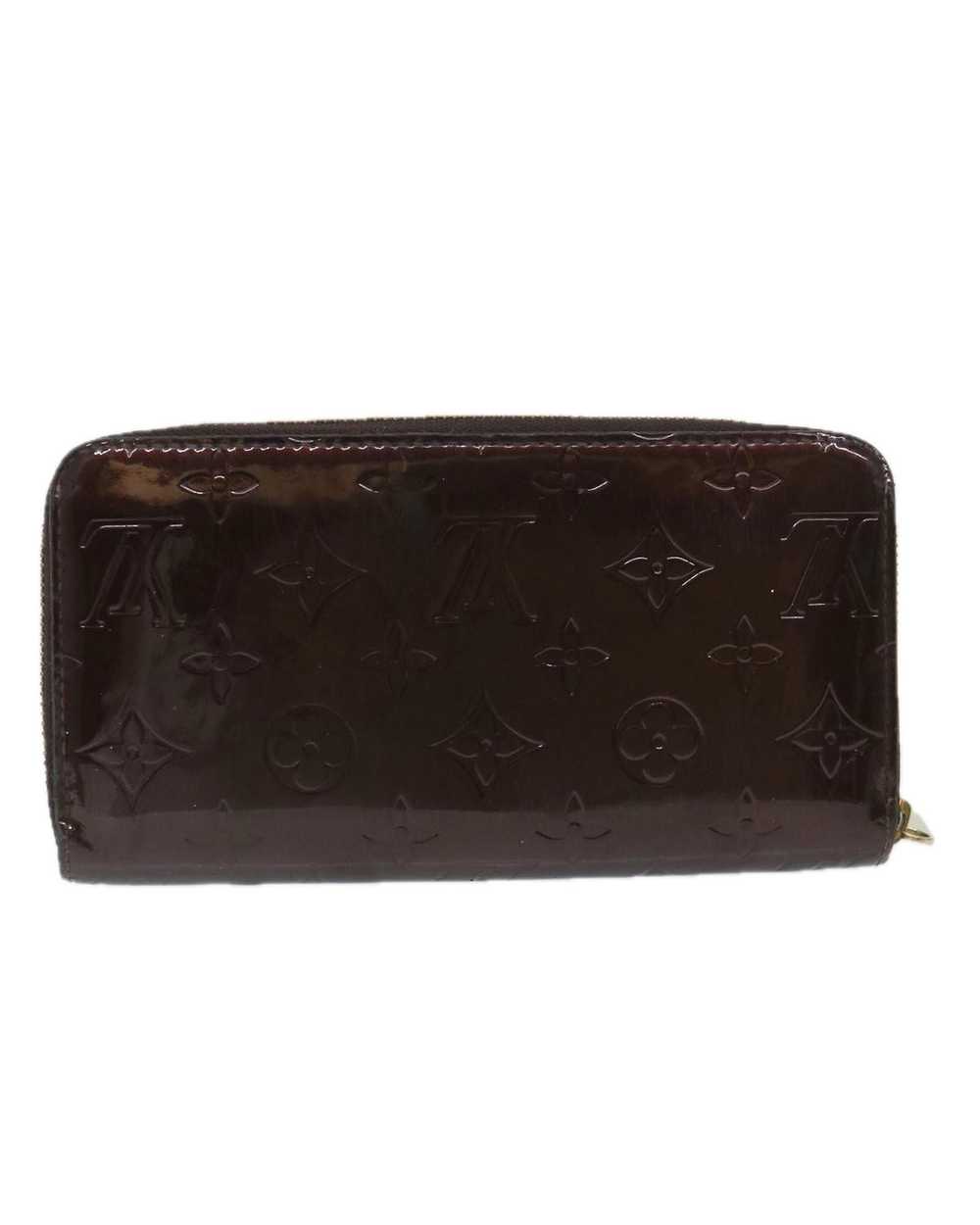 Louis Vuitton Patent Leather Long Wallet with Mul… - image 2