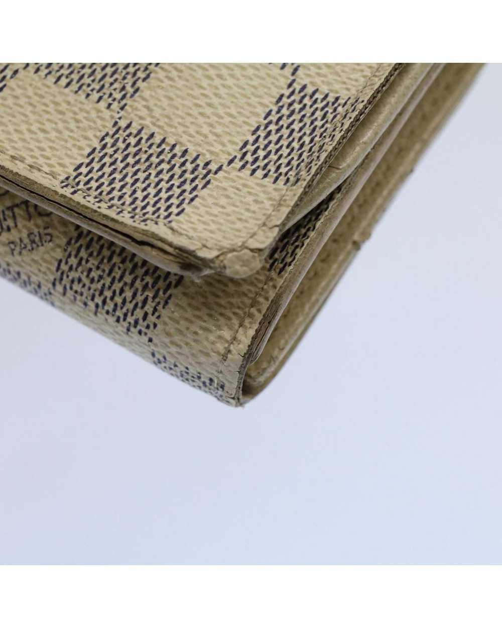 Louis Vuitton Damier Azur Wallet with Clasp Button - image 7