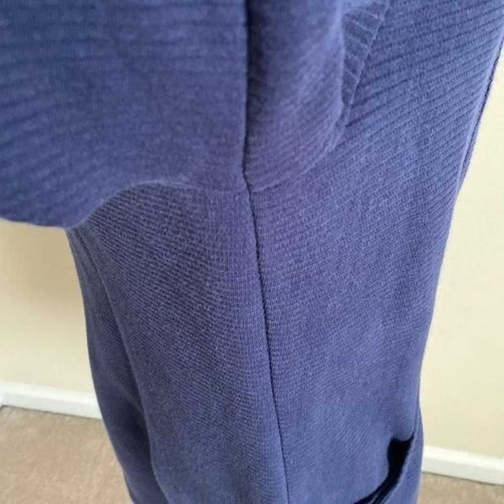 Boden Navy Textured Ponte Knit Sheath Dress Size … - image 10