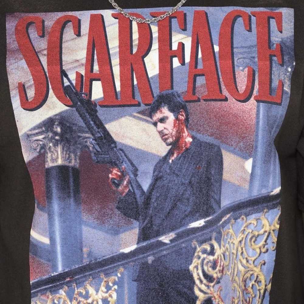 Hype × Movie × Streetwear Black Scarface Tony Mon… - image 2