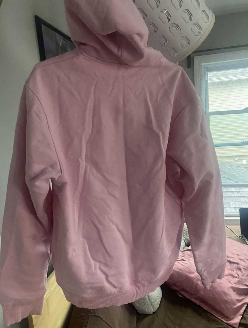Helmut Lang helmut lang pink zip up hoodie - image 6