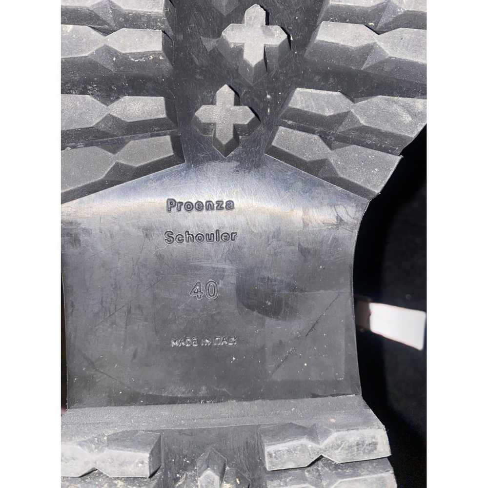 Proenza Schouler Leather biker boots - image 4
