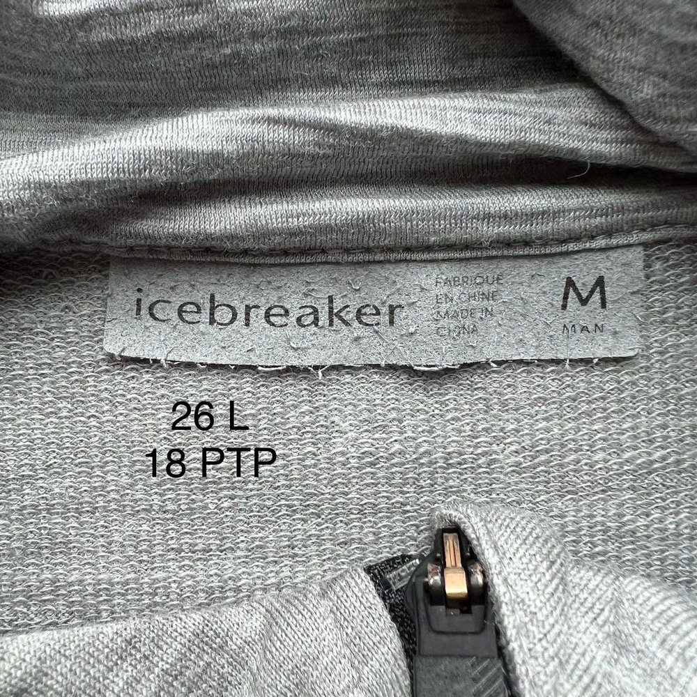 Sportswear Icebreaker Merino Wool Jacket Medium G… - image 6