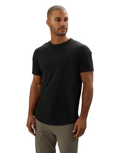 CUTS AO Universal Curve-Hem Tee | Black Classic-fi