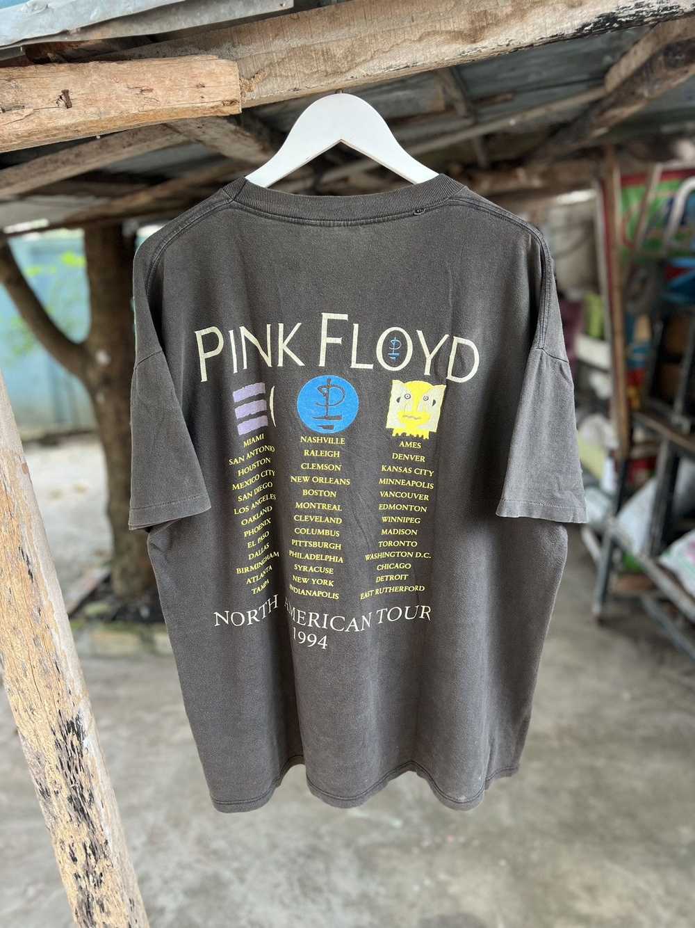 Band Tees × Pink Floyd × Vintage Vintage 90s Pink… - image 10