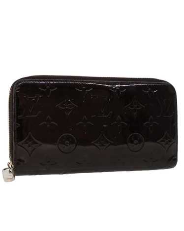 Louis Vuitton Patent Leather Long Wallet with Mult