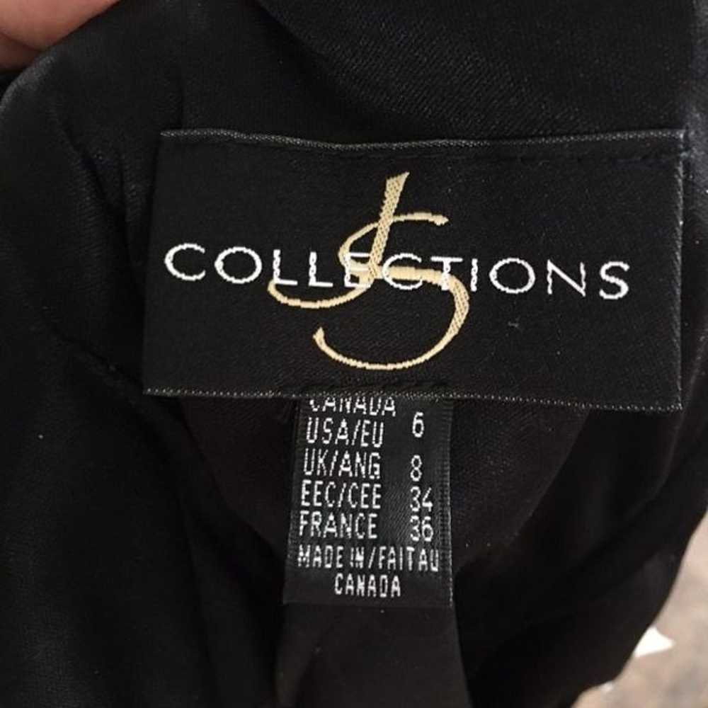 Vintage JS Collections Black Lace Dress - image 8