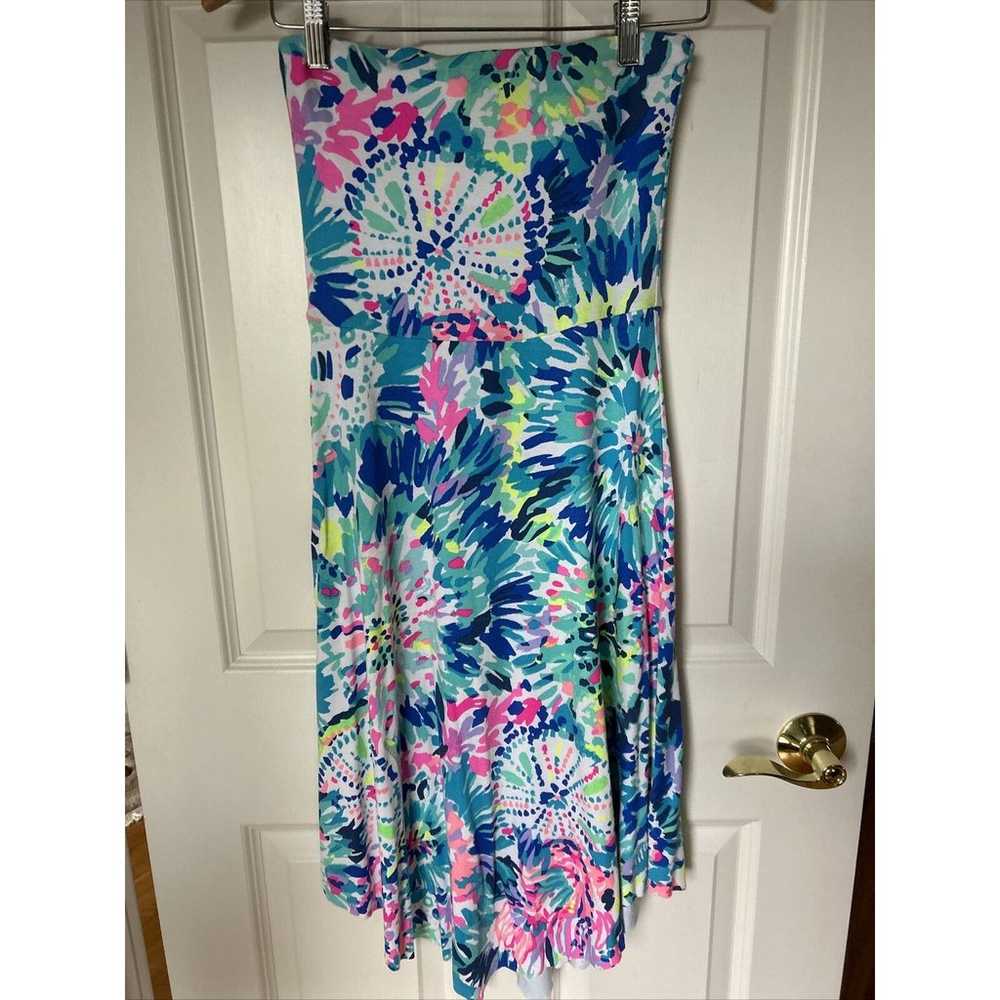 Lilly Pulitzer Dress Women's XS Multi Dive Bright… - image 1