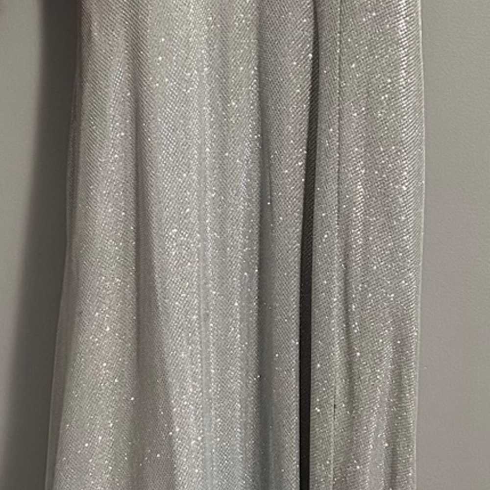 Silver Windsor Prom Dress - image 1