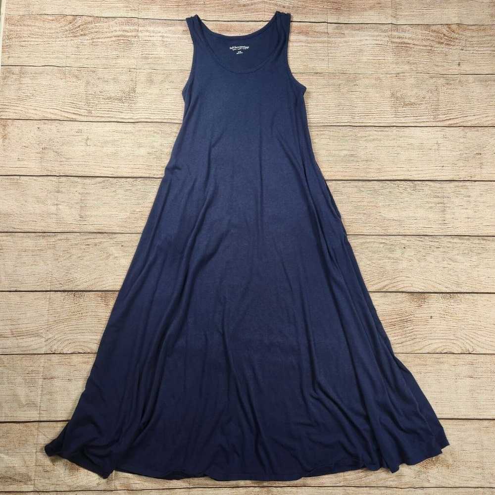 Soft Surroundings Santiago Maxi Dress Blue Size W… - image 1