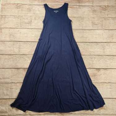 Soft Surroundings Santiago Maxi Dress Blue Size W… - image 1