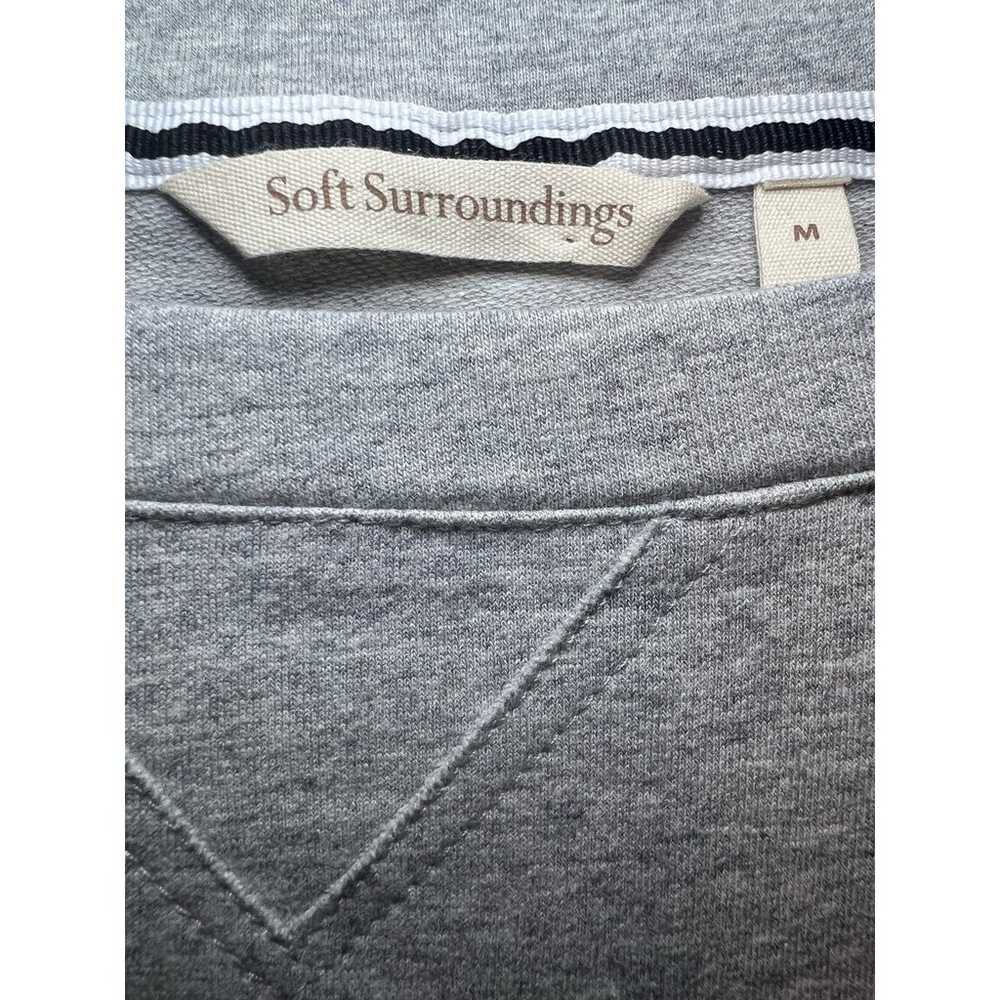 Soft Surroundings Corryn Heather Gray Sweatshirt … - image 4