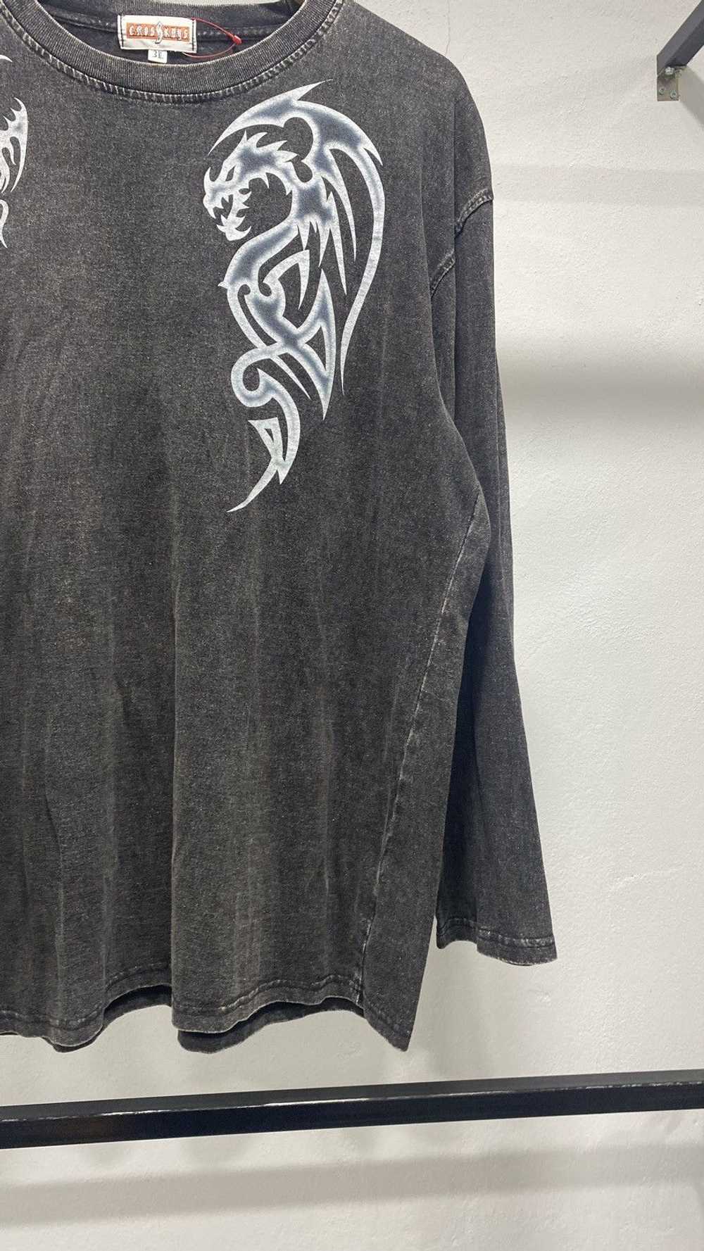 Dragonfly × Streetwear × Sukajan T Shirts Crosske… - image 3