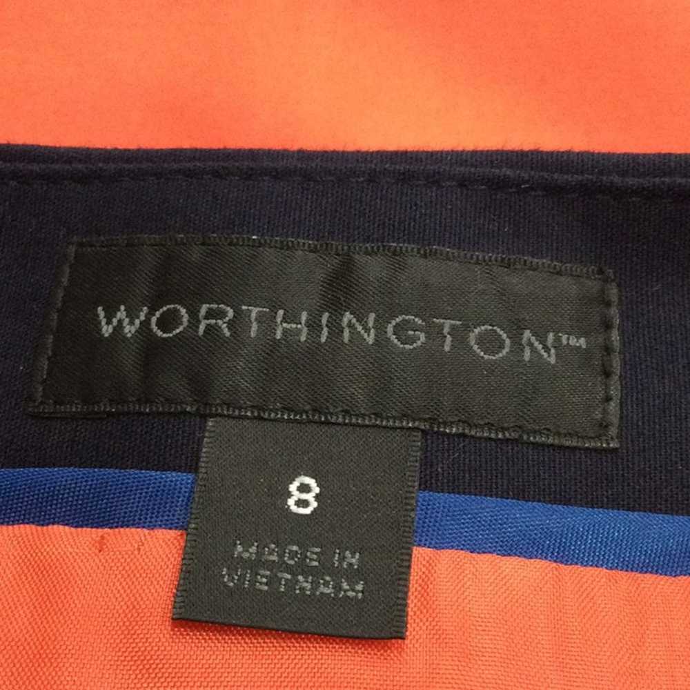 Worthington Worthington Navy & Red Side Zipper Li… - image 11