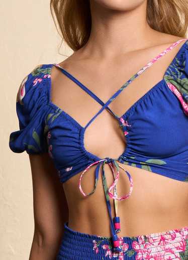 Maaji Maaji Floralia Riley Beachwear Crop Top - image 1