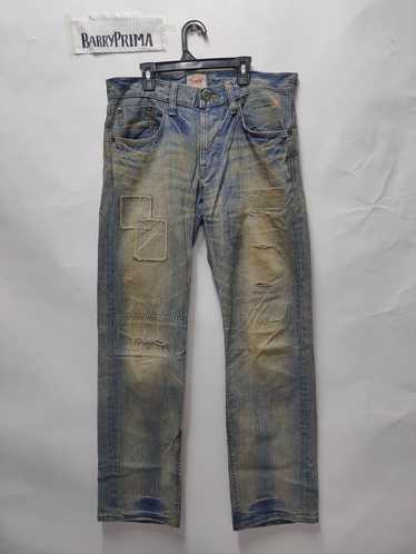 Distressed Denim × Edwin Vintage Edwin distressed… - image 1