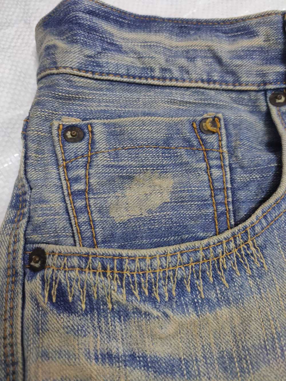 Distressed Denim × Edwin Vintage Edwin distressed… - image 6