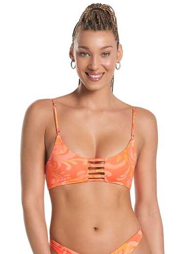 Maaji Maaji Swirl Tulip Praia Sporty Bralette Biki