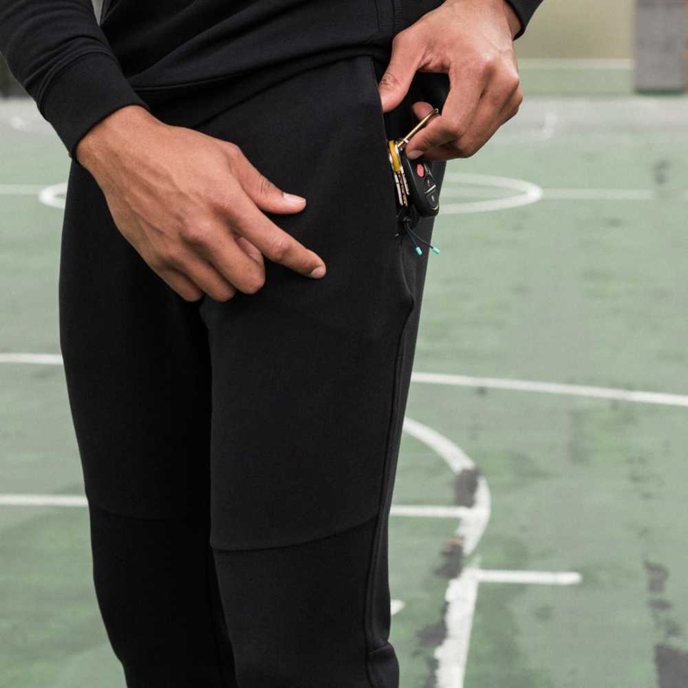 Myles Apparel ACTive Knit Jogger in Black - image 7