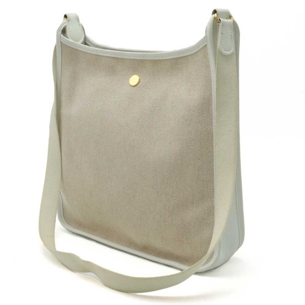 Hermes Hermes Vespa PM Shoulder Bag Toile H Leath… - image 2
