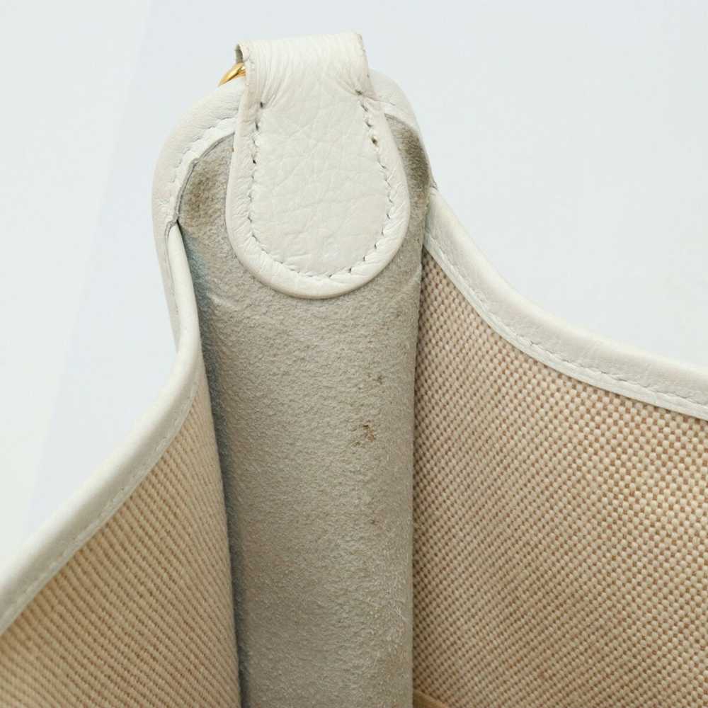 Hermes Hermes Vespa PM Shoulder Bag Toile H Leath… - image 8