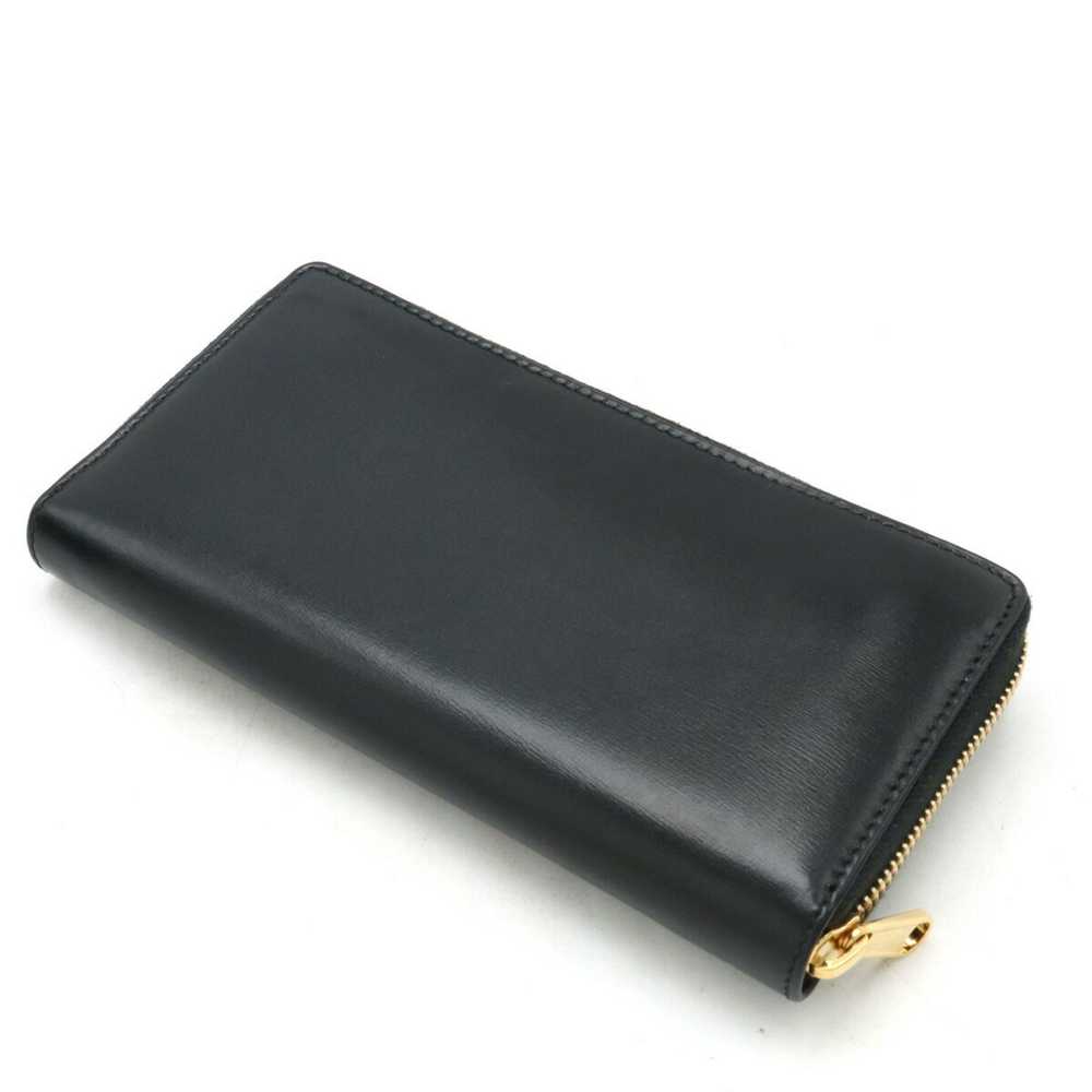 Gucci GUCCI Horsebit 1955 Round Long Wallet Leath… - image 2