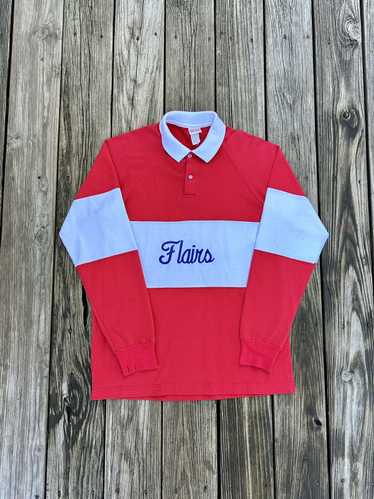 Vintage Vintage 1980's Rugby Polo Shirt - image 1