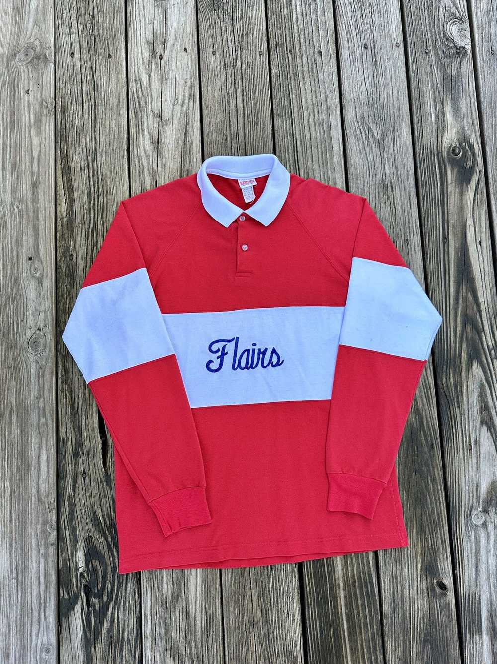 Vintage Vintage 1980's Rugby Polo Shirt - image 2