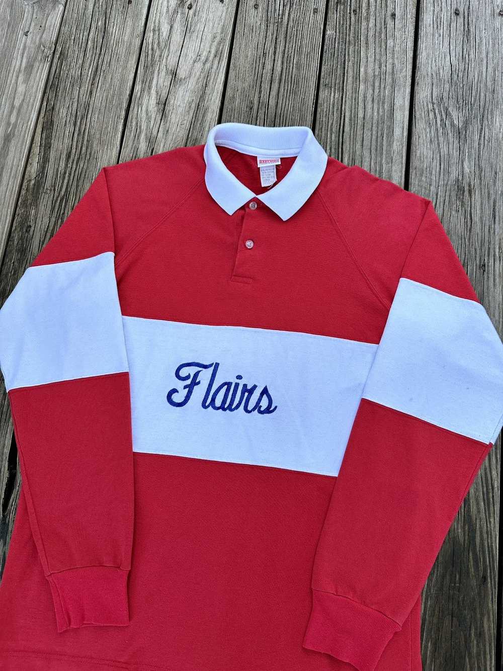 Vintage Vintage 1980's Rugby Polo Shirt - image 3
