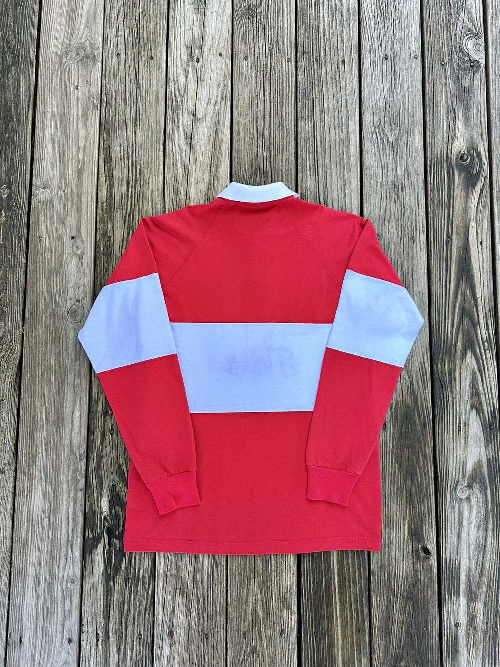 Vintage Vintage 1980's Rugby Polo Shirt - image 6