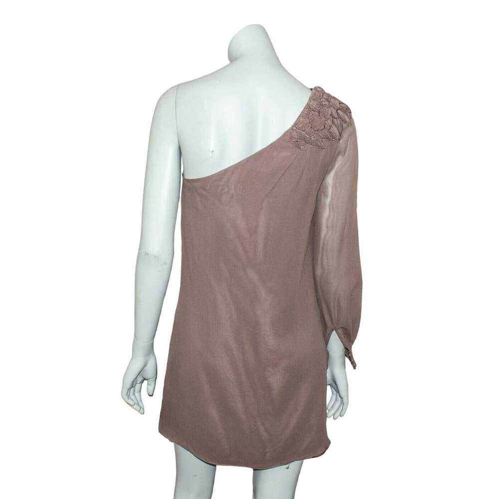 Tibi New York 100% Silk One Shoulder Mini Dress L… - image 4