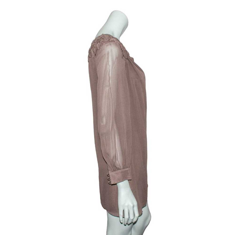 Tibi New York 100% Silk One Shoulder Mini Dress L… - image 5