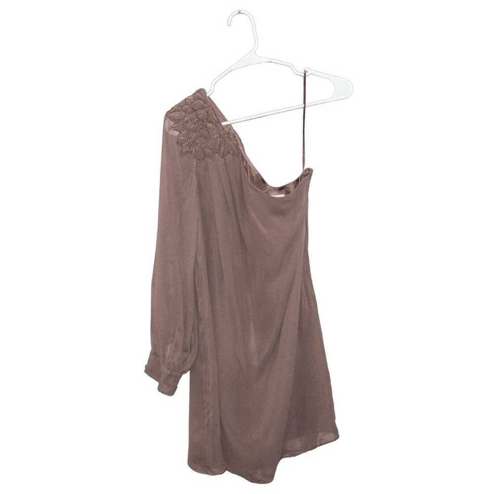 Tibi New York 100% Silk One Shoulder Mini Dress L… - image 6