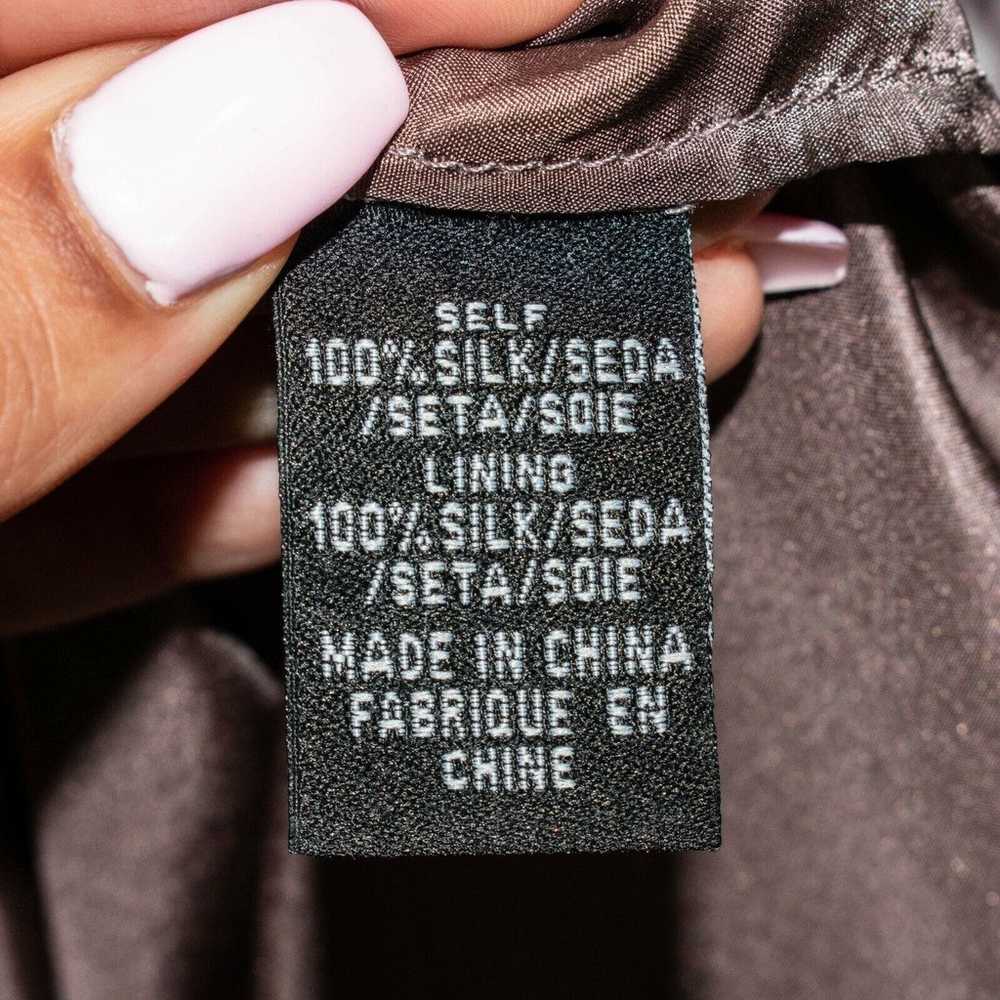 Tibi New York 100% Silk One Shoulder Mini Dress L… - image 7