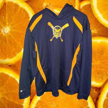 Holloway Holloway Blue Golden Hoodie with Devil an