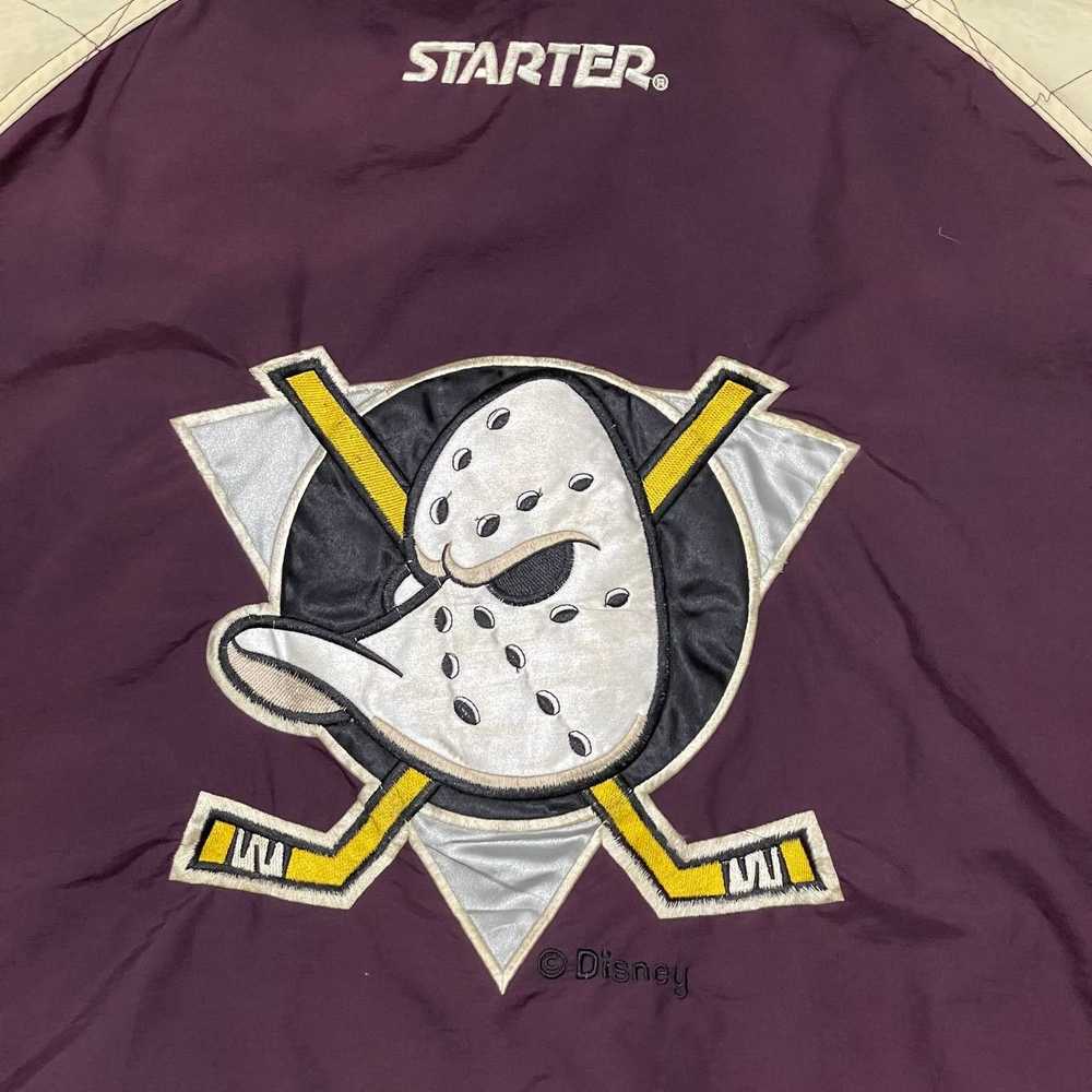 NHL × Starter × The Mighty Ducks Vintage Starter … - image 3