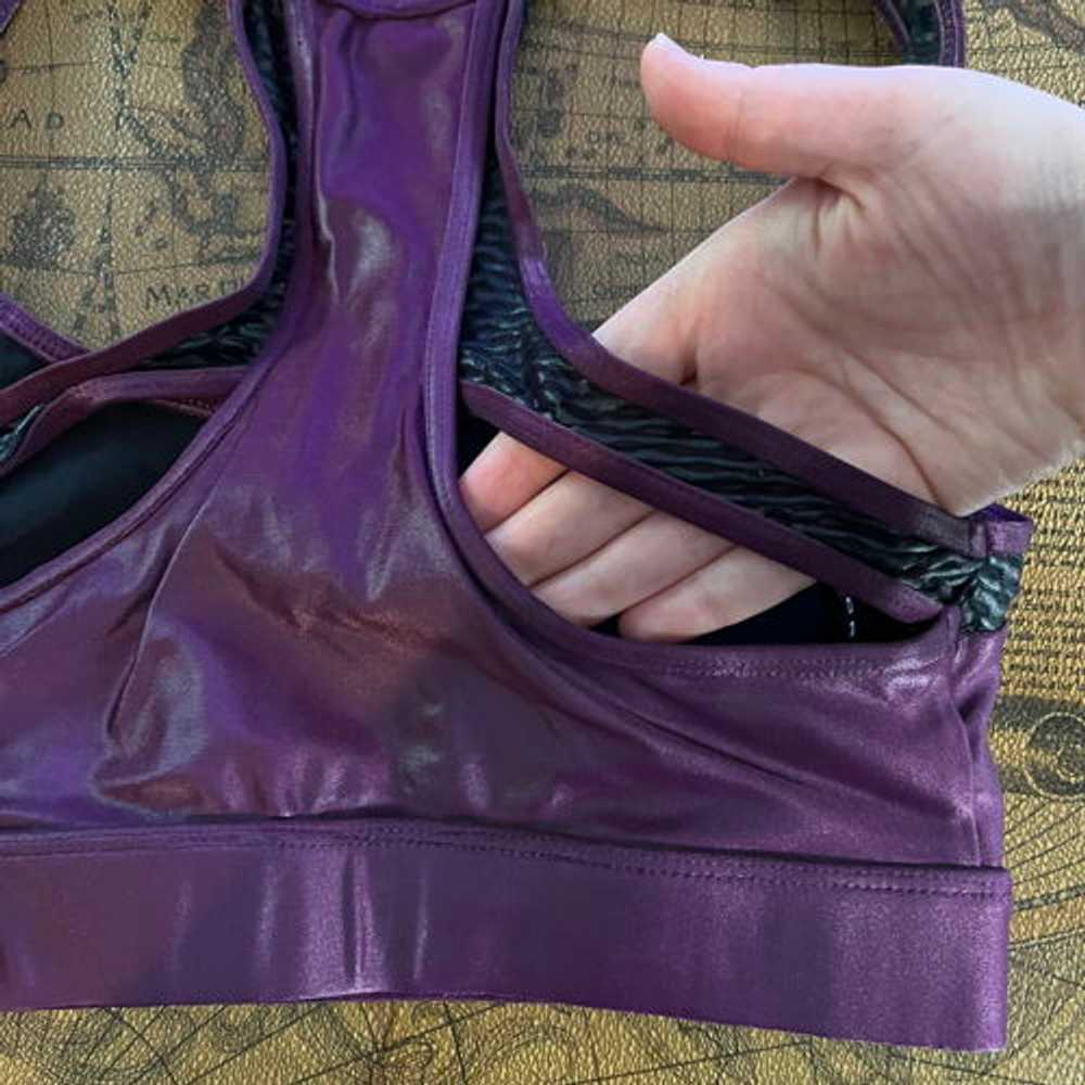 Koral Fling Infinity Sports Bra - Eggplant - image 3