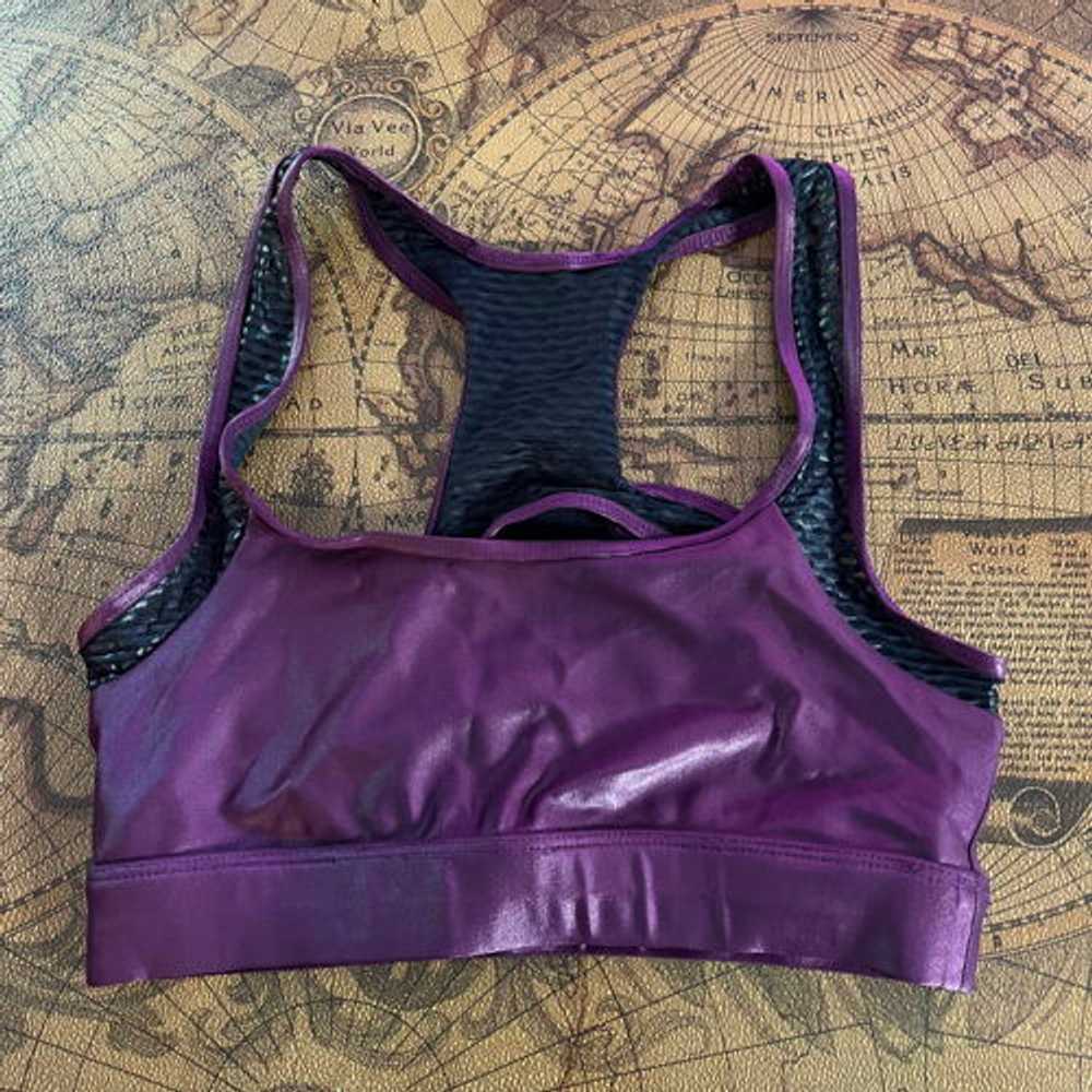 Koral Fling Infinity Sports Bra - Eggplant - image 4