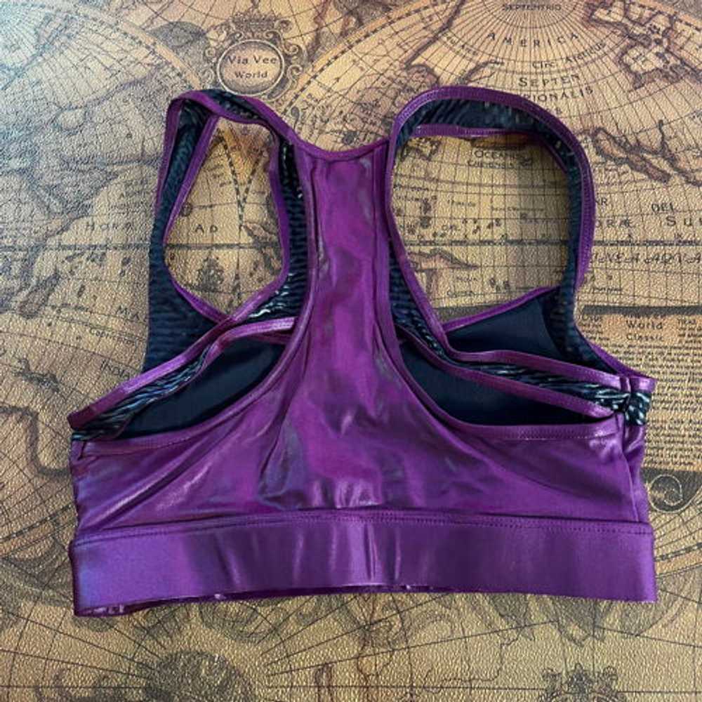 Koral Fling Infinity Sports Bra - Eggplant - image 5