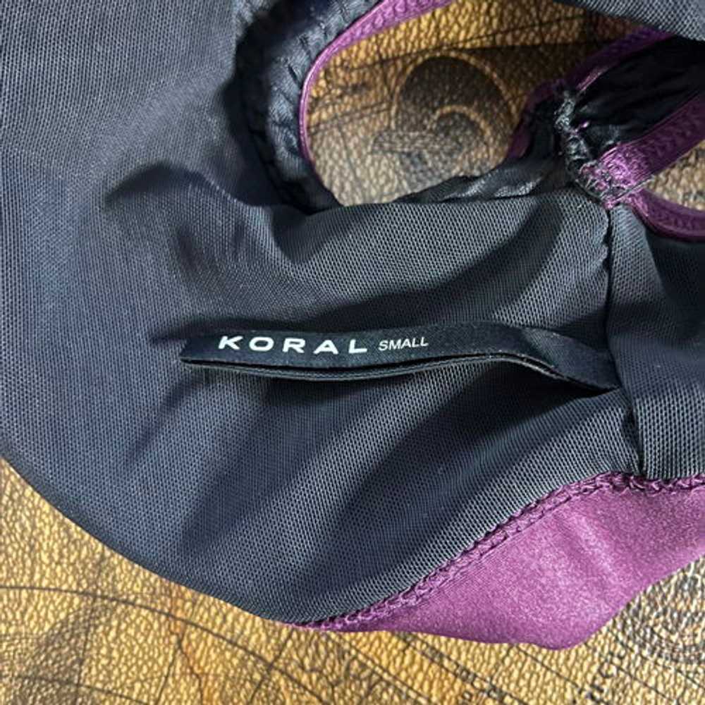 Koral Fling Infinity Sports Bra - Eggplant - image 6