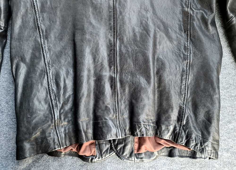 Italian Designers D&G Leather Jacket or Leather B… - image 11