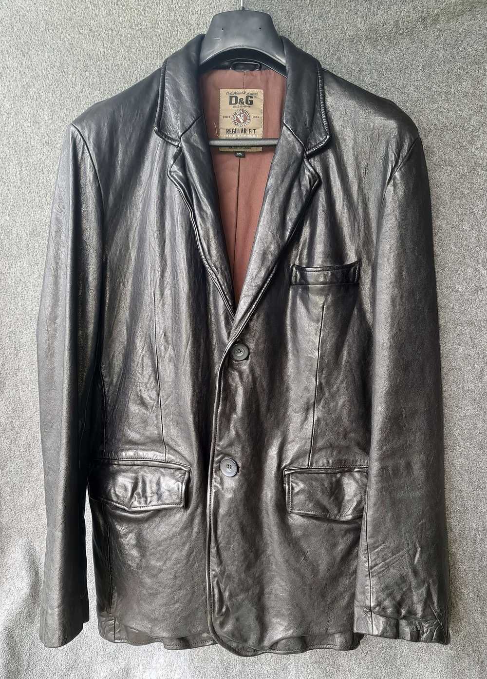 Italian Designers D&G Leather Jacket or Leather B… - image 1